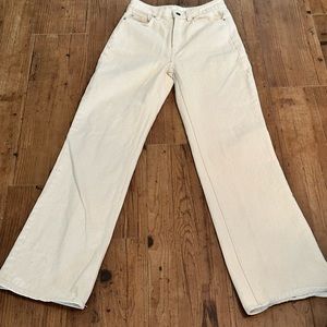 H&M Highrise Wide Leg Jeans